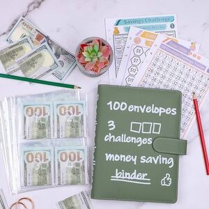 Green Money Saving Binder